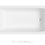 M-Acryl Mira egyenes akril kád 170x75