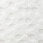 Azulev Basalt Hexagon Blanco Rect falicsempe 29x89