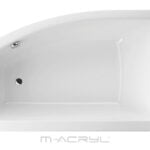 M-Acryl Minima aszimmetrikus akril kád balos 160X95