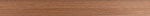 Cersanit Stay Classy Metal Copper Matt Border dekorcsík 2x59,8