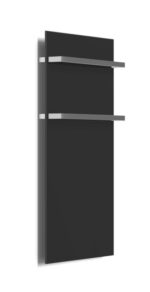 AREZZO design ONYX 2 BLACK MATT elektromos törölközőszárító radiátor AR-ONYX2MBMATT