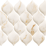 Paradyz Bliss Gold Mozaika Polysk Arabeska 29,8x29,8 mozaik