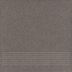 Cersanit Etna Graphite lépcsőlap 30x30 gres padlólap