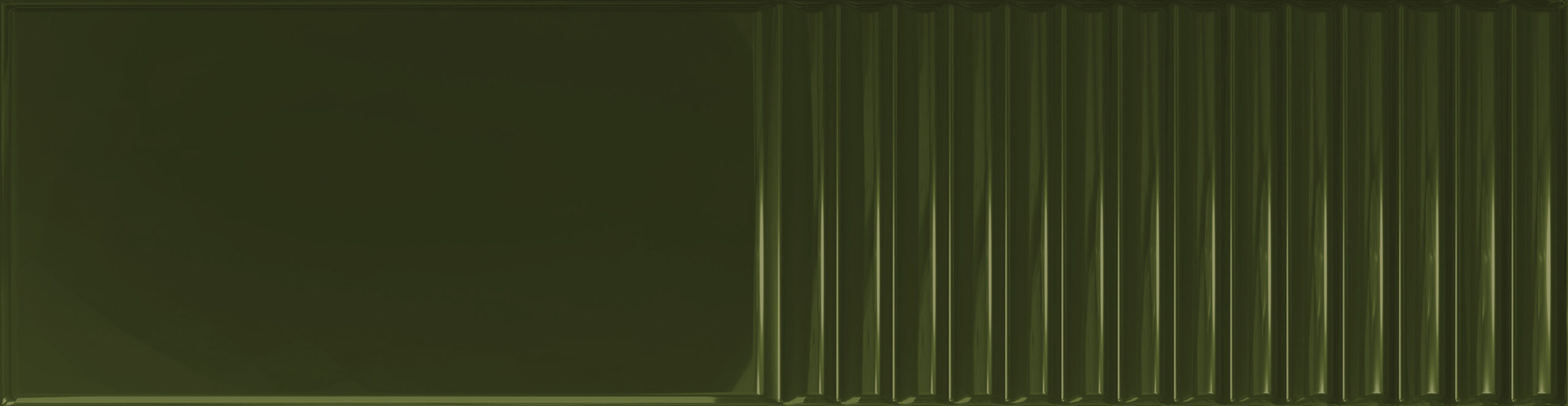 groove-olive-2-str-gloss-78-298-1.jpg Tubadzin Groove Olive Str 2. Gloss 7,8x29,8 falicsempe - Image 1