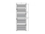 Arezzo Design SMART ANTRACIT 1510X500MM TÖRÖLKÖZŐSZÁRÍTÓS RADIÁTOR AR-SM15055A - Image 2
