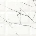 Cersanit Arce White Structure Glossy falicsempe 29.7x60