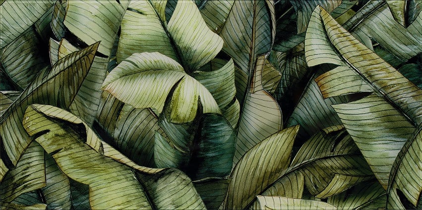 uniwersalneinsertoszklaneleafa30x60jpg_-1000x1000x90.jpg Paradyz Natura Uniwersalne Inserto Szklane Leaf A Üvegdekor 30x60 - Image 1