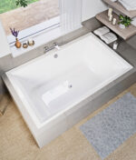 DIA LUX slim 190x120 egyenes kád