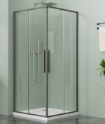 DICO gray 90x90 szögletes zuhanykabin