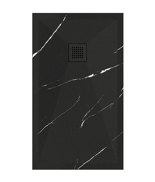5a_nadin-marble-szogletes-zuhanytalca-nero-marquina.jpg Nadin fekete márvány 110x90 szögletes zuhanytálca - Image 1