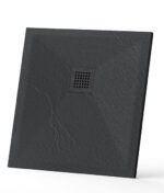 Nilla antracite 80x80 szögletes zuhanytálca - Image 2