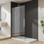 EXAN 100x195 csúszó walk-in zuhanyfal - Image 4