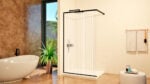 FELICIA rain black 100x195 walk-in zuhanyfal - Image 6