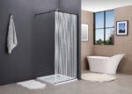 FELICIA rain black 100x195 walk-in zuhanyfal - Image 5
