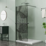 LETTI black 90x195 walk-in zuhanyfal - Image 13