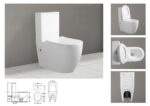LINETT WC-csésze öblítőtartállyal +ajándék ülőke - Image 21