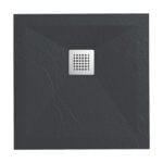Nilla antracite 80x80 szögletes zuhanytálca - Image 8