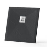 Nilla antracite 80x80 szögletes zuhanytálca - Image 10