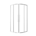 OLAN 80x80 íves zuhanykabin - Image 13